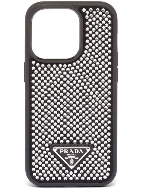 prada iphone 14 plus case|Crystal Satin Cover For Iphone 14 Plus .